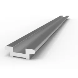 Allen ALLOY TRACK black ANODISED L:230mm, drilled