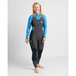 WOMEN'S THERMAFLEX™ 1.5MM LONGJOHN-SEAGRASS