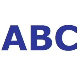 Sail letters 300mm blue - for most classes