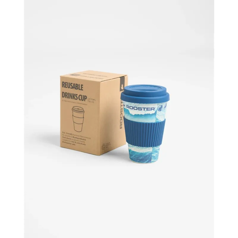 Rooster BAMBOO REUSABLE CUP - 470ML Rooster BAMBOO REUSABLE CUP - 470ML