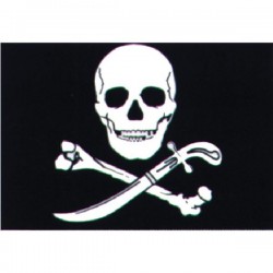 Talamex PIRATE FLAG 30X45