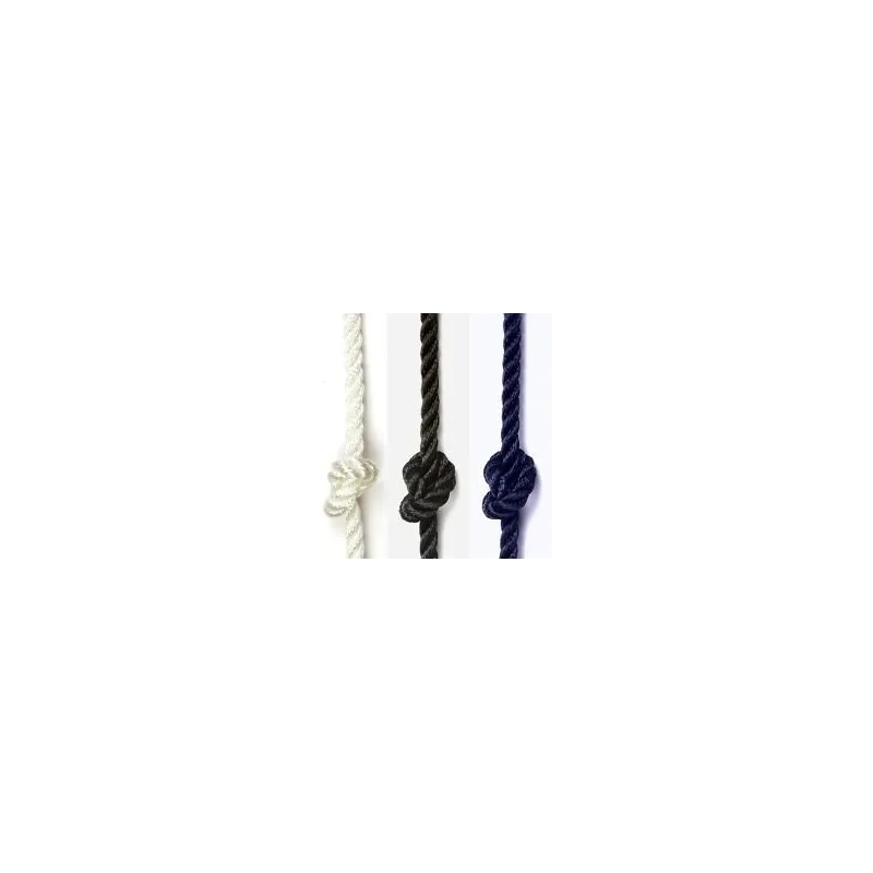 8mm 3 Strand Polyester mooring rope
