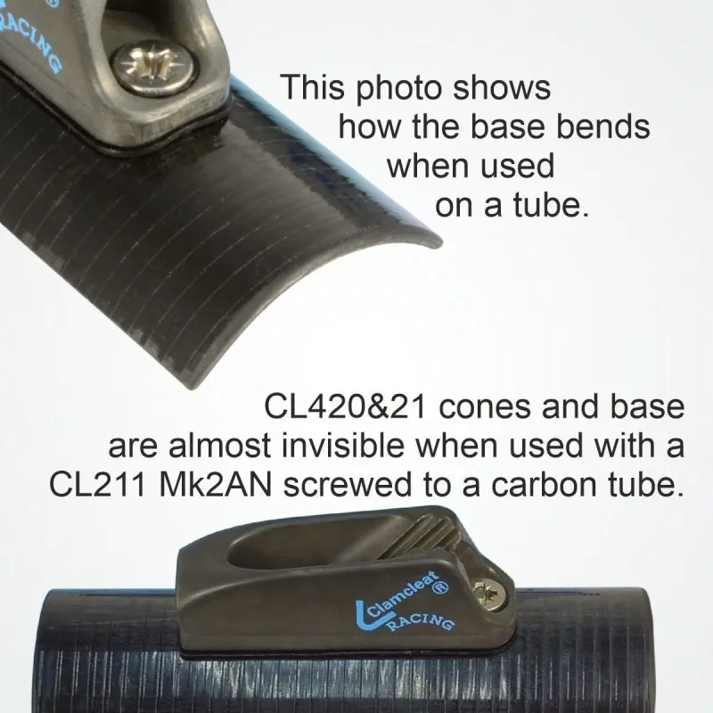 Clamcleat Insulators for Mk2 Racing Junior cleats Clamcleat Insulators for Mk2 Racing Junior cleats