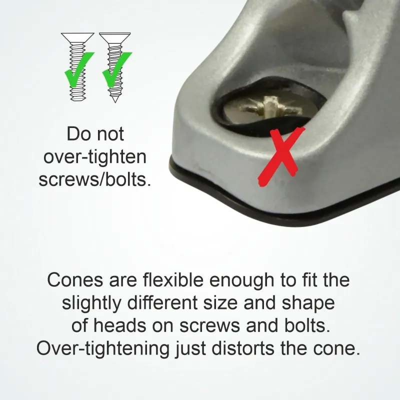 Clamcleat Insulator for Racing Micros cleats Clamcleat Insulator for Racing Micros cleats