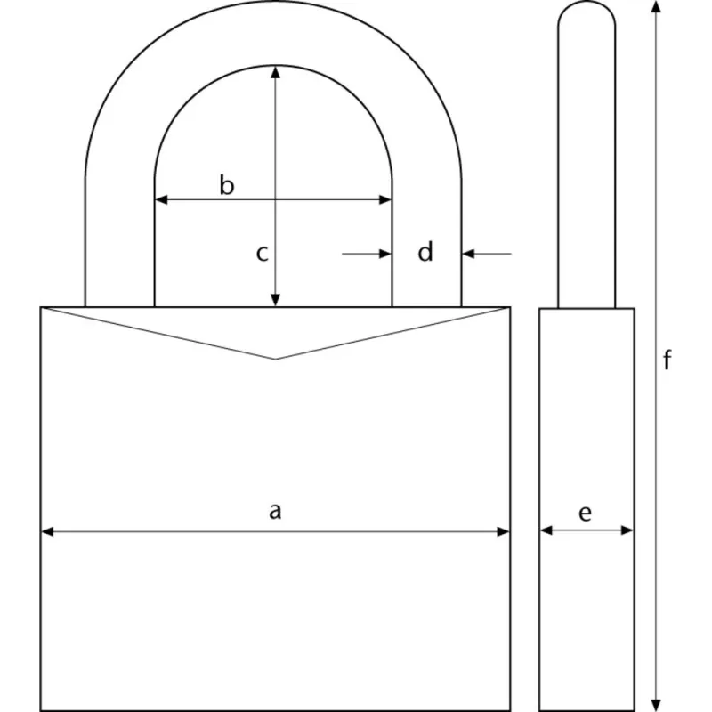 ABUS Combination lock with resettable code ABUS Combination lock with resettable code