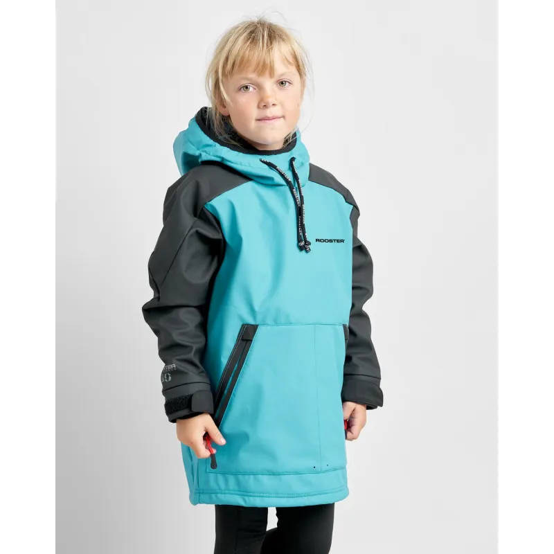 Rooster AQUAFLEECE HOODIE teal Rooster AQUAFLEECE HOODIE teal