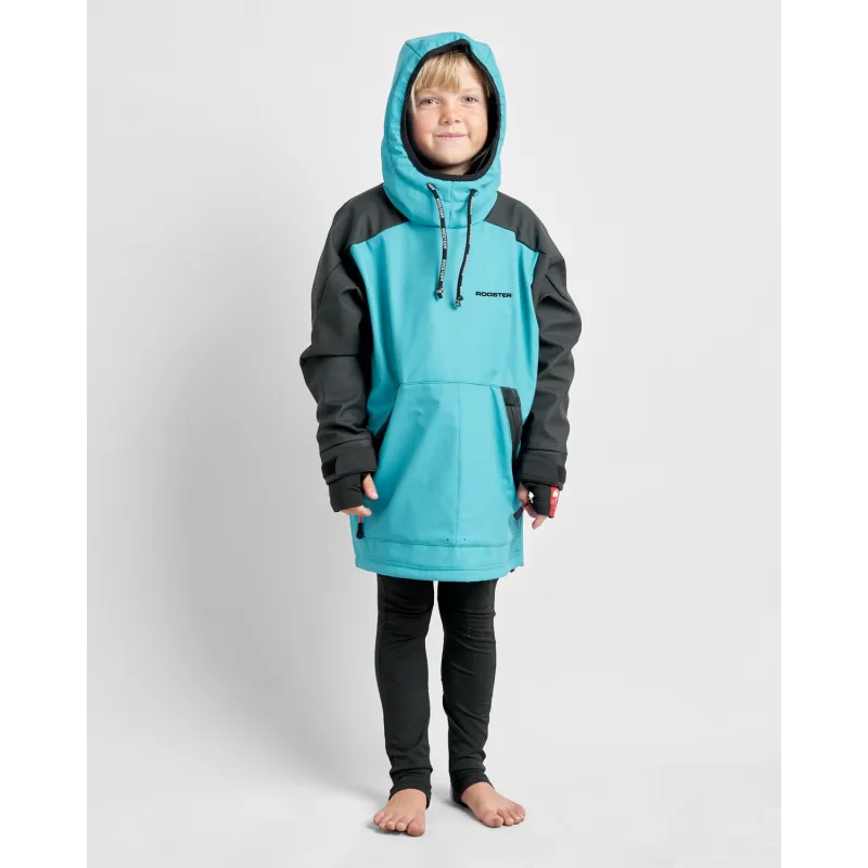 Rooster AQUAFLEECE HOODIE teal Rooster AQUAFLEECE HOODIE teal