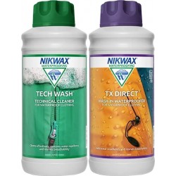 Nikwax Twin pack 1L Tech Wash® & 1L...