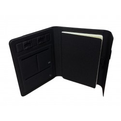 Harken map with notebook