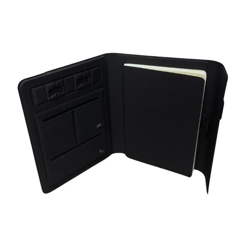 Harken map with notebook