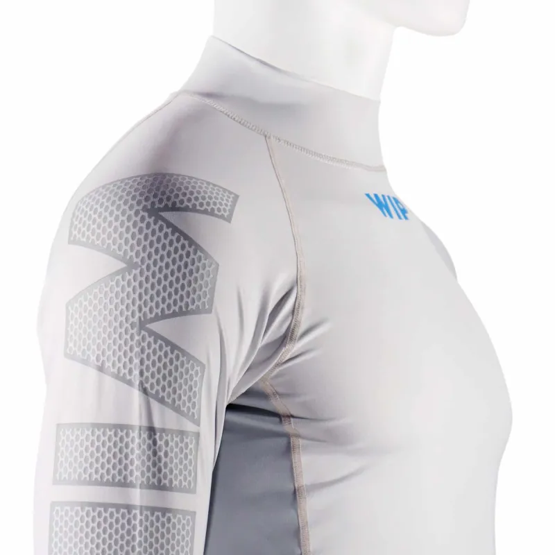 WIP Long Sleeves Rashguard Lycra - Grey WIP Long Sleeves Rashguard Lycra - Grey