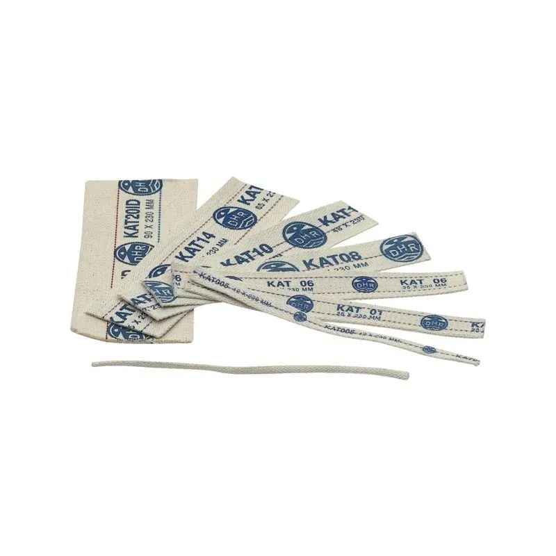 KAT14 cotton wick 65x230mm for oil lamp, 2 pieces KAT14 cotton wick 65x230mm for oil lamp, 2 pieces