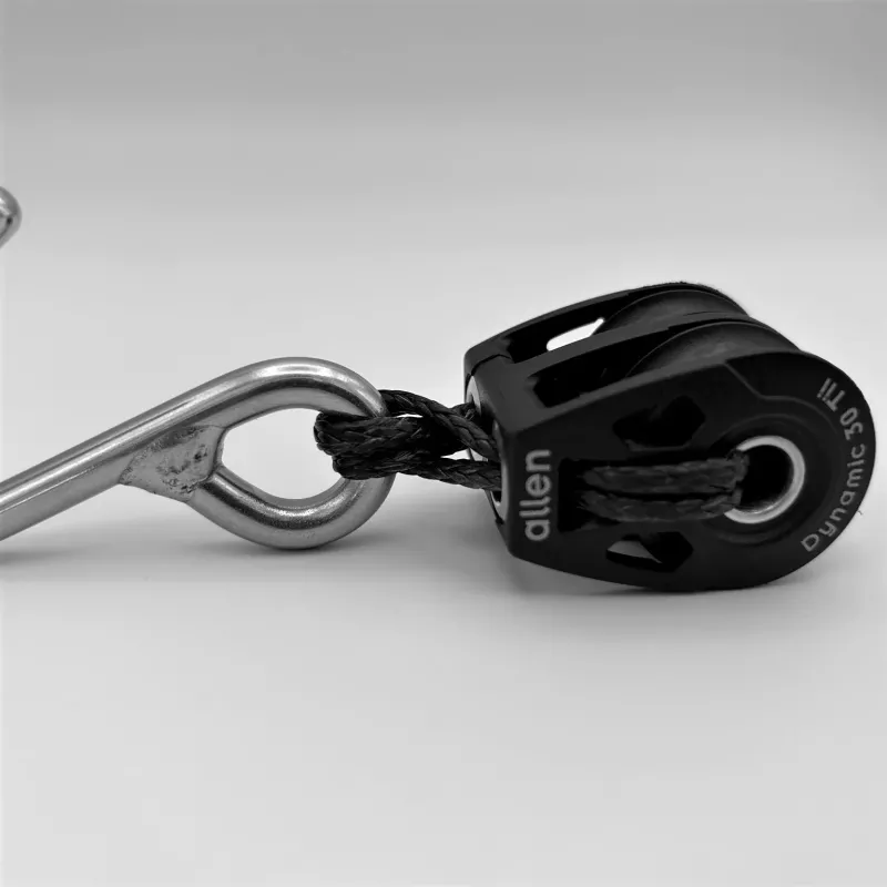 Allen 30mm Dynamic Blocks Tie-on double with soft shackle