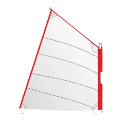 Optiparts sleeve pocket sail. white