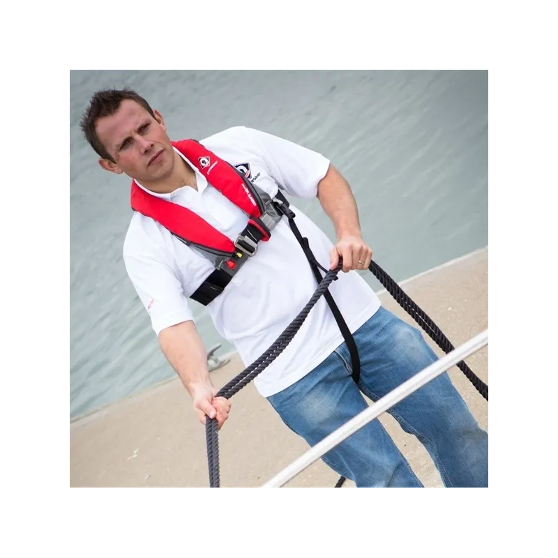 Crewfit 165N Sport Automatic Red with Harness