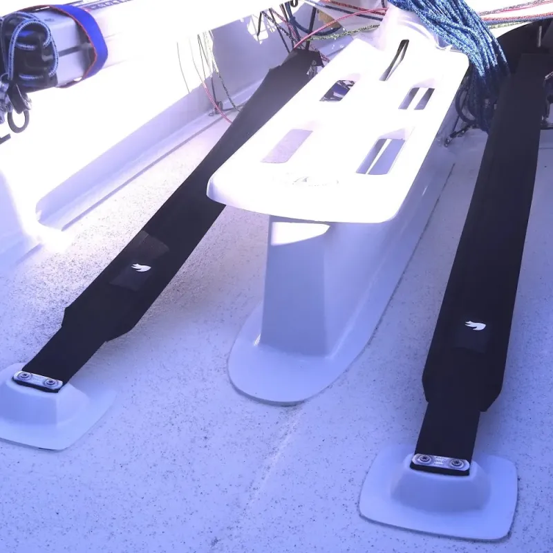 Rooster Snipe PRO PLUS PADDED TOESTRAP 1050MM - EYE TO SCREW FIXING