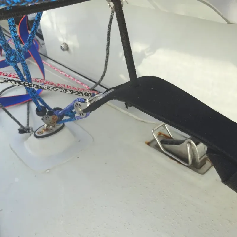 Rooster Snipe PRO PLUS PADDED TOESTRAP 1050MM - EYE TO SCREW FIXING