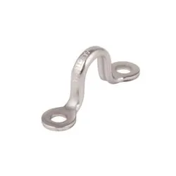 Allen Forged Stainless Steel Lacing Eye - 27mm fixing hole width, pack of 2 pieces