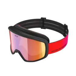 WIP JET MASK, Black / Red Strap