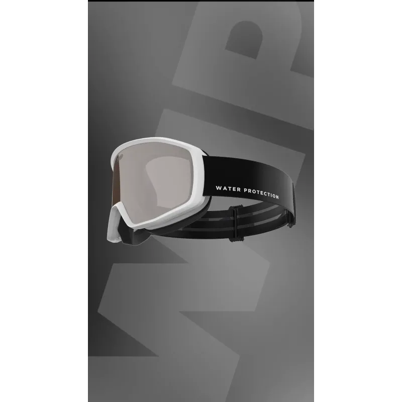 WIP JET MASK, White / Black strap