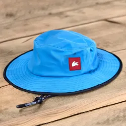 Rooster WIDE BRIMMED UV HAT, blue
