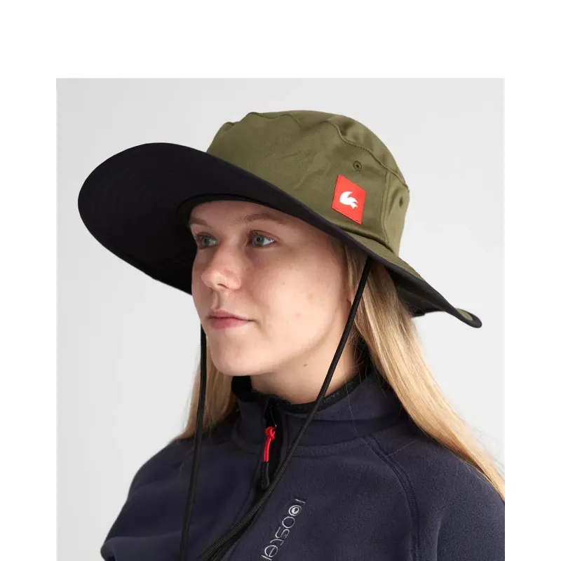 Rooster WIDE BRIMMED UV HAT, army green