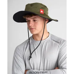 Rooster WIDE BRIMMED UV HAT, army green
