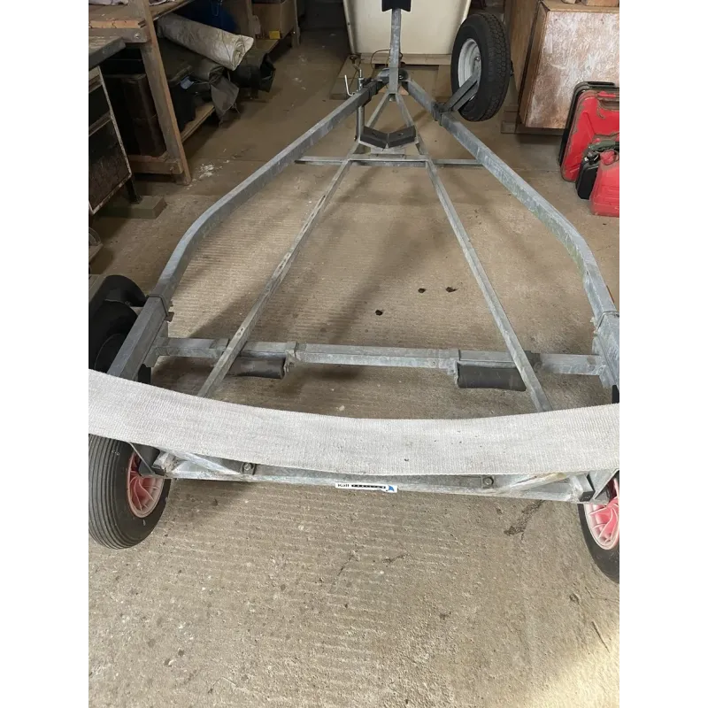 Used roadtrailer Kalf combi met 1 strandtrailer