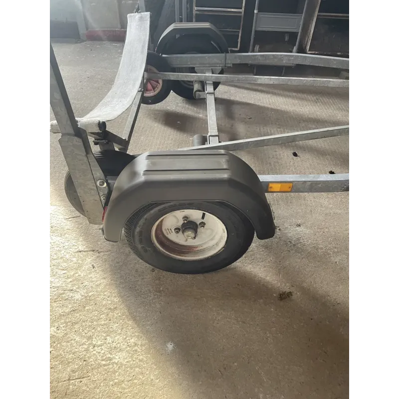 Used roadtrailer Kalf combi met 1 strandtrailer