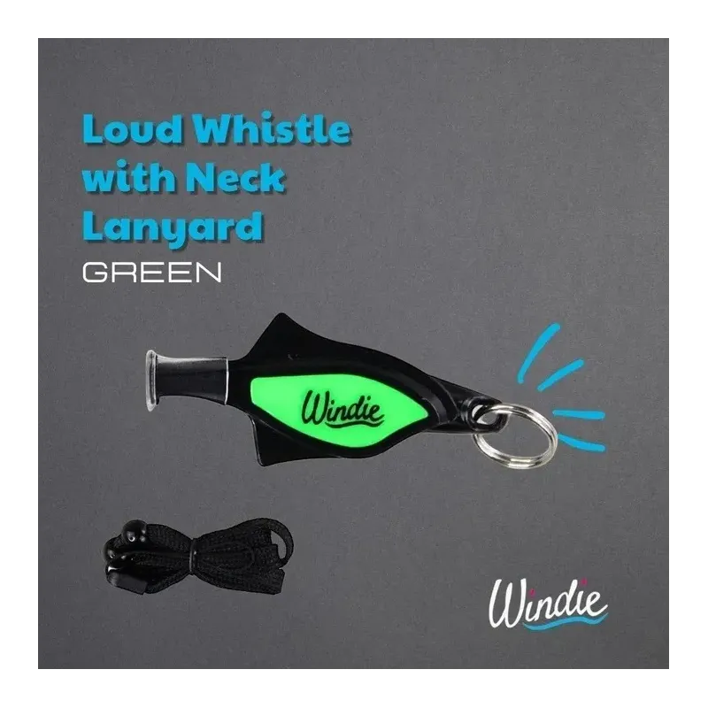 Windie Loud Whistle with Neck Lanyard