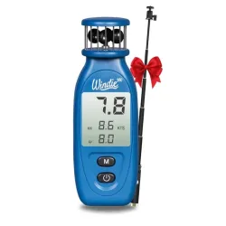 Windie Wind Meter – Handheld Anemometer + FREE monopod stick