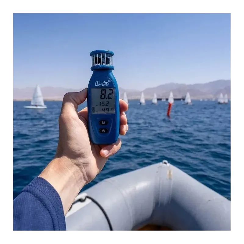 Windie Wind Meter – Handheld Anemometer + FREE monopod stick