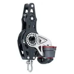 Harken 57mm Fiddle Ratchet Block — Swivel, Becket, Cam Cleat