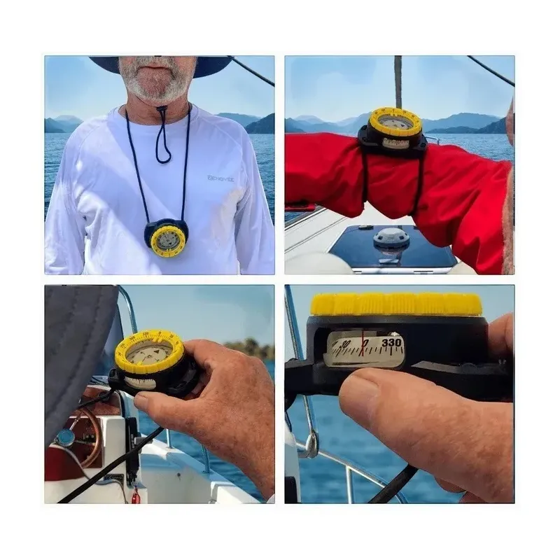 Windie Waterproof Bearing Compass With Lanyard