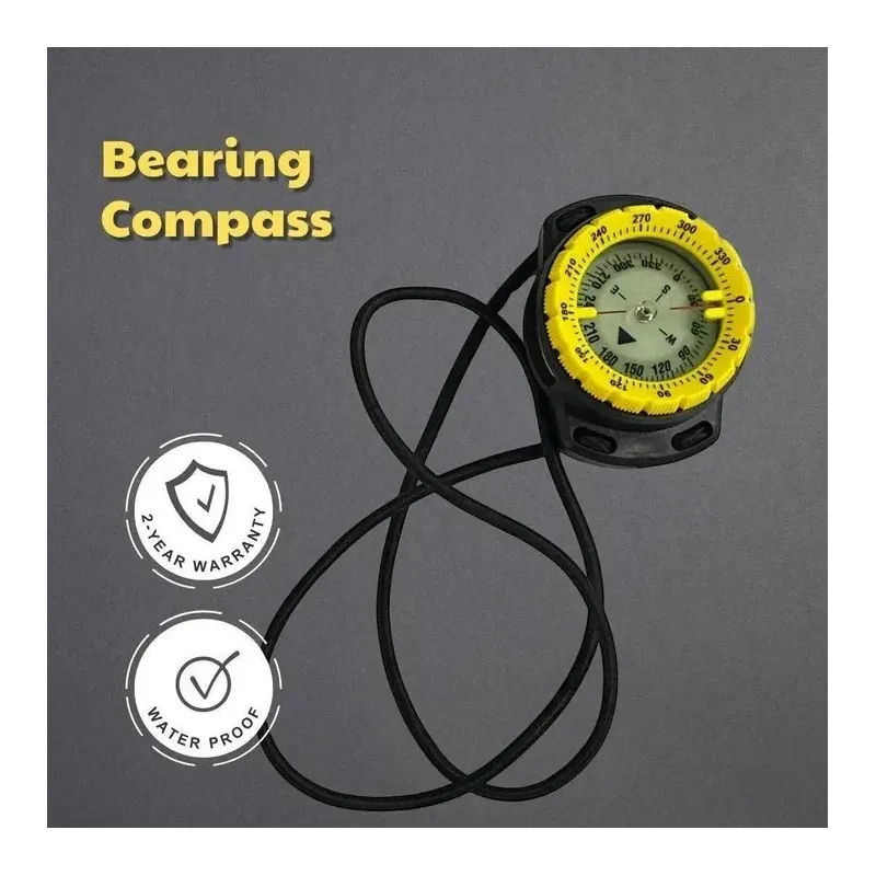 Windie Waterproof Bearing Compass With Lanyard