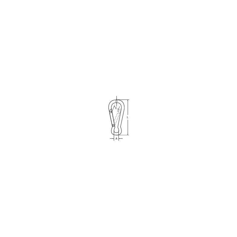 50mm Carbine hook 50mm Carbine hook