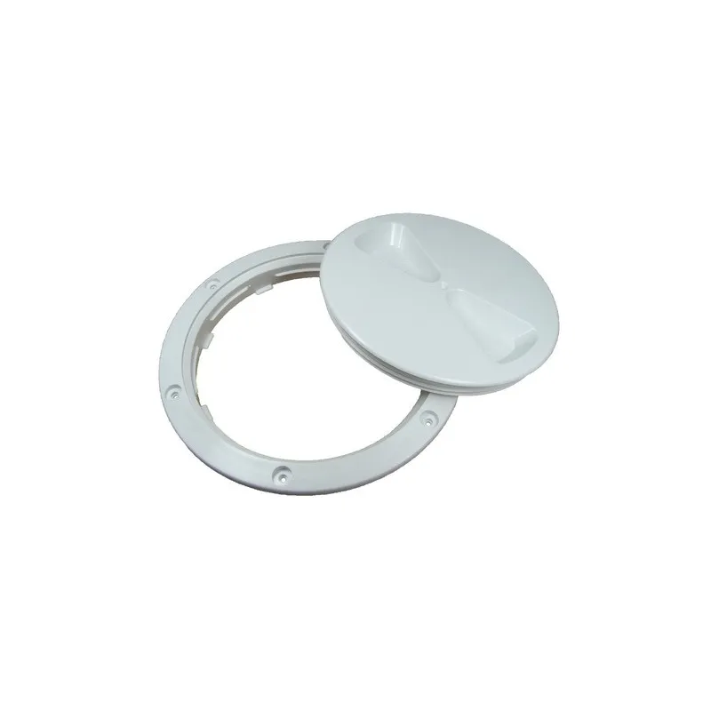 RWO Screw Insp Cover+Seal 150mmm (White) RWO Screw Insp Cover+Seal 150mmm (White)