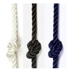 8mm 3 Strand Polyester mooring rope