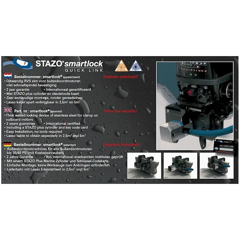 Stazo Smartlock Quick Link Stazo Smartlock Quick Link