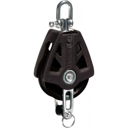 Lewmar Synchro block - single becket 50mm Lewmar Synchro block - single becket 50mm