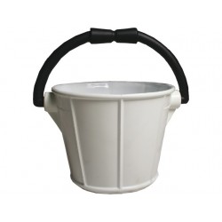 Bucket 100% PVC white