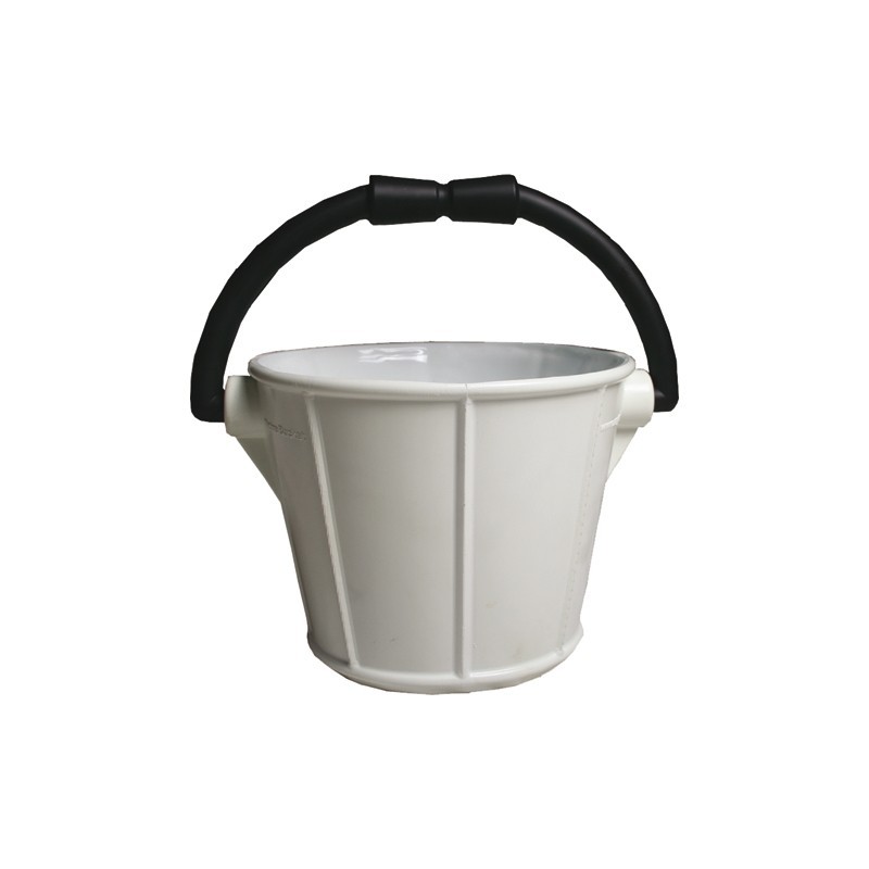 Bucket 100% PVC white