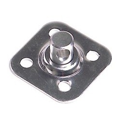 Optiparts Swivel base plate, four 5 mm holes