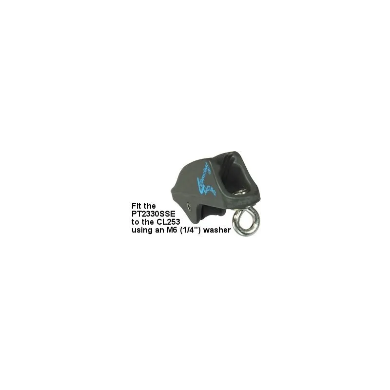 Clamcleat® PT230SSE - Rope Guide for CL230 & CL253 Clamcleat® PT230SSE - Rope Guide for CL230 & CL253