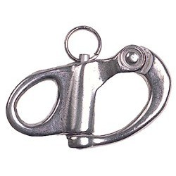 Optiparts Small stainless steel safety snap shackle
