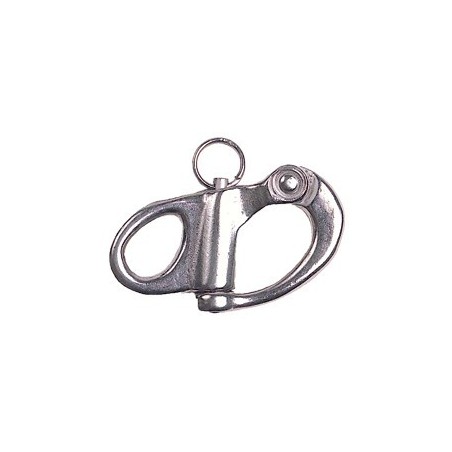 Optiparts Small stainless steel safety snap shackle