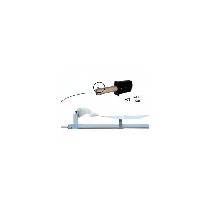 Wheel Axle for PRACTIC ALU- Trolley Wheel Axle for PRACTIC ALU- Trolley