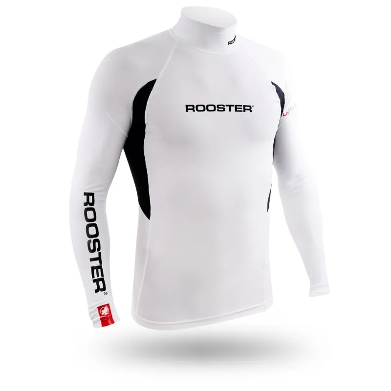  Rooster Rash Vest Long Sleeve - Signal Blue