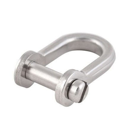 Allen Forged Dee shackle with slotted 5mm pin
