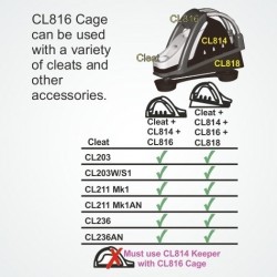 Clamcleat® CL816 Cage